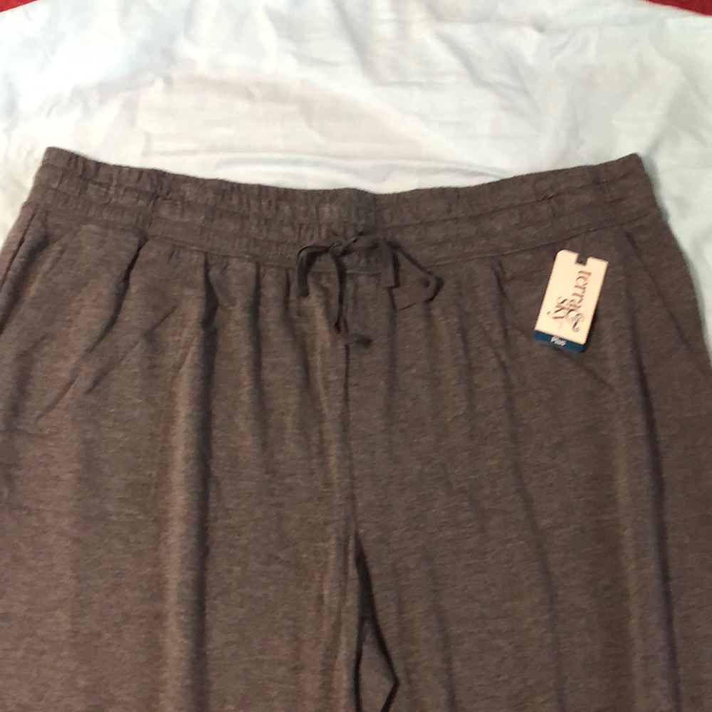 Brand Terra Sky , size 2X. 20 W- 22 W. Color Grey.
